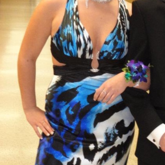 Animal Print Prom Dress - Picture 3 of 3